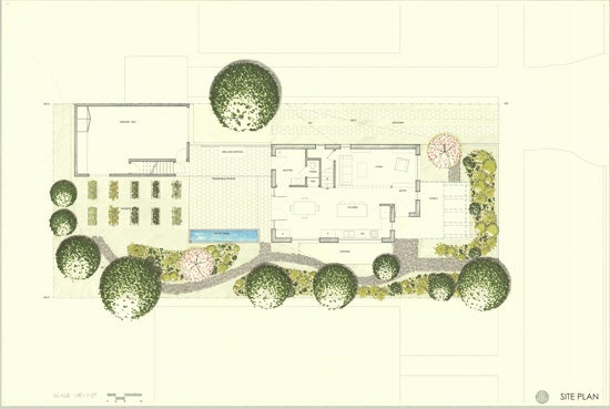 Building floor plan