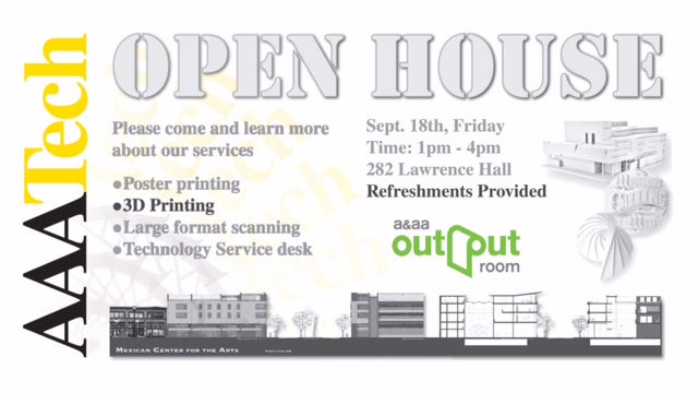 open house poster