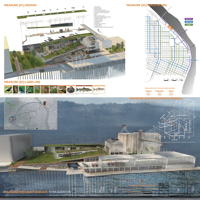 Gabrielle Steffel’s design, “Centennial Mills re[CYCLE]d.”