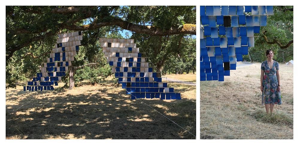 Butterfly: Fender’s Blue Butterfly pollinate recovering burned landscapes