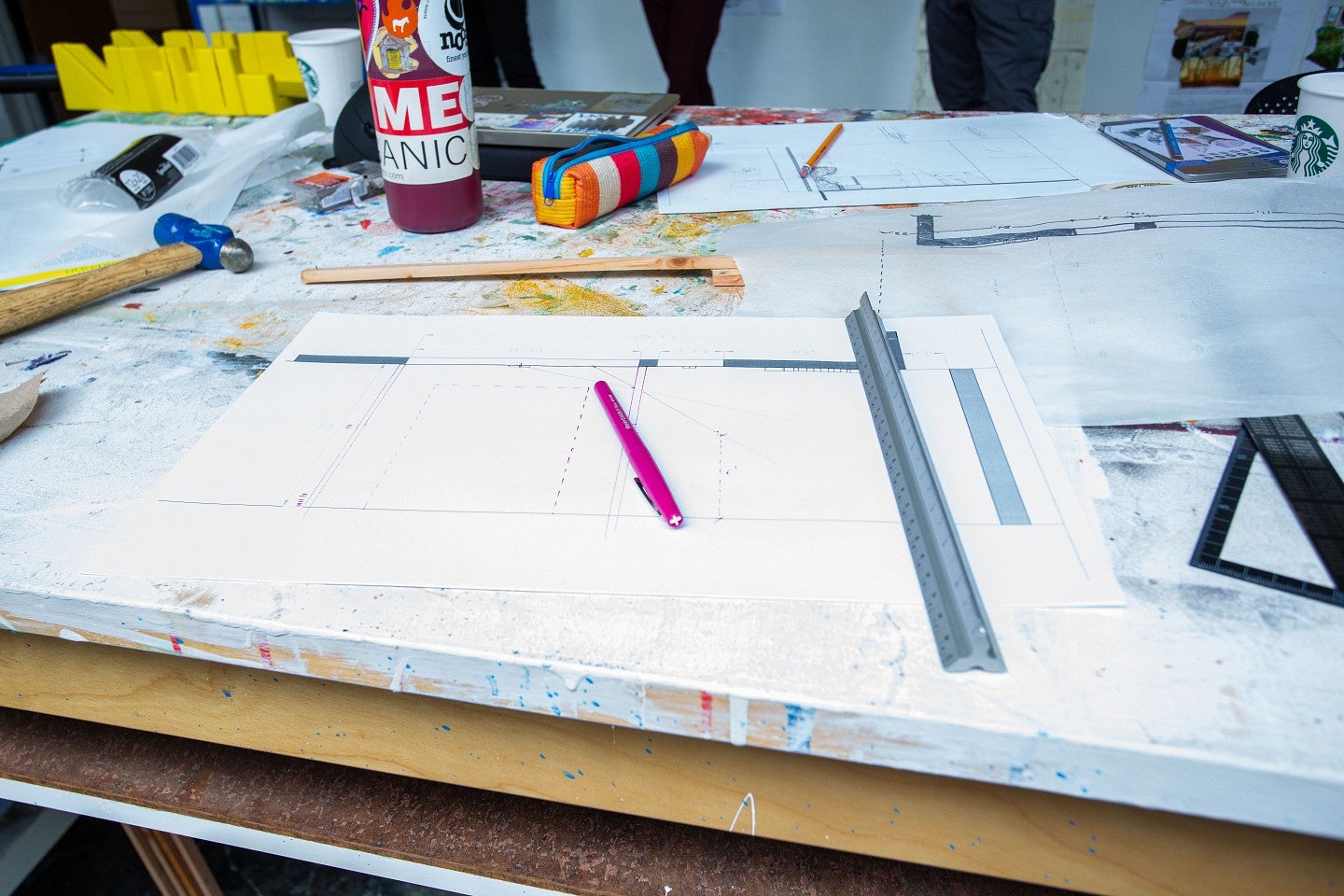 24 Bruton Design Intensive shot of materials. 