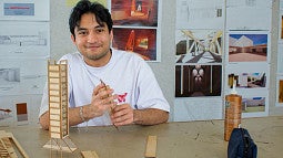 Decorative News header for story about the Library Design Studio in Portland. 