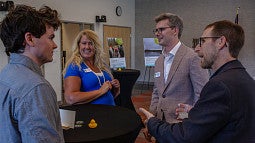 SCYP Faculty and Students talk with Tualatin staff. 