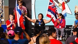 Adaptive surfer and Paralympian Ann Yoshida