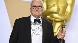 James Ivory with Oscar