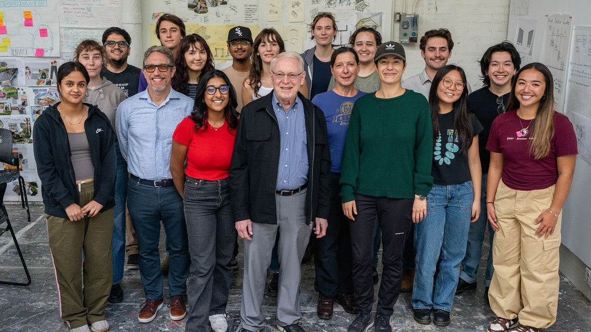 BDI group photo with donor Larry Bruton.