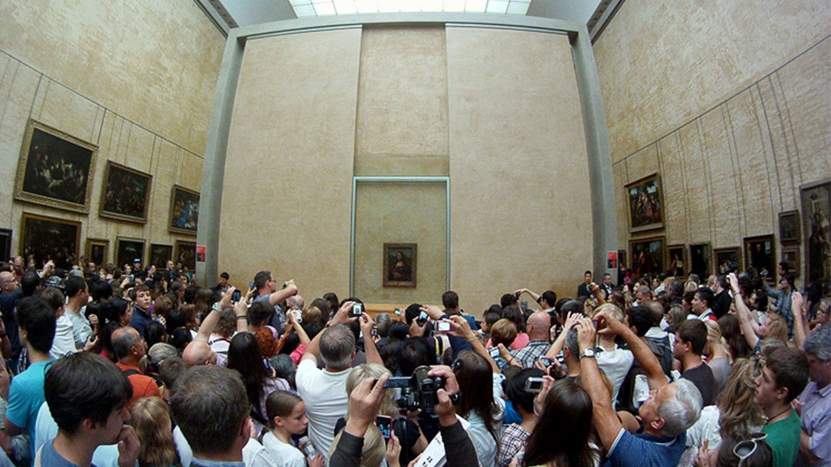 Mona Lisa at the Louvre