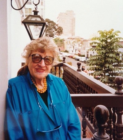 Jean Glazer in Peru