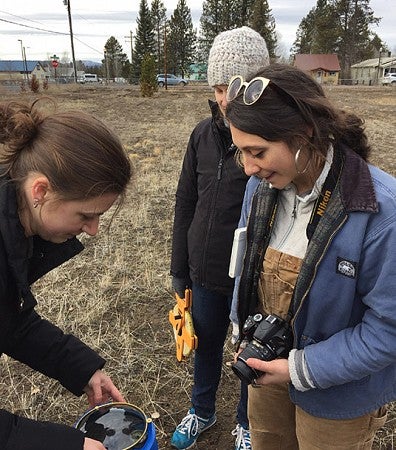 Passive Heating students learn about site conditions