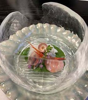 A photograph of a Japanese dish.