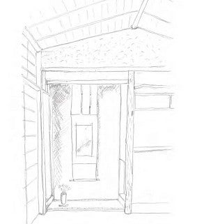A sketch of the focal of a Ryokan.