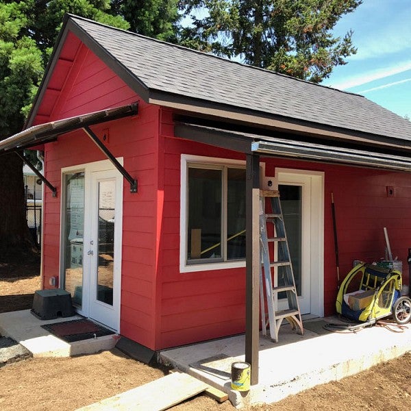 Emerald Village tiny house by Michael Fifield