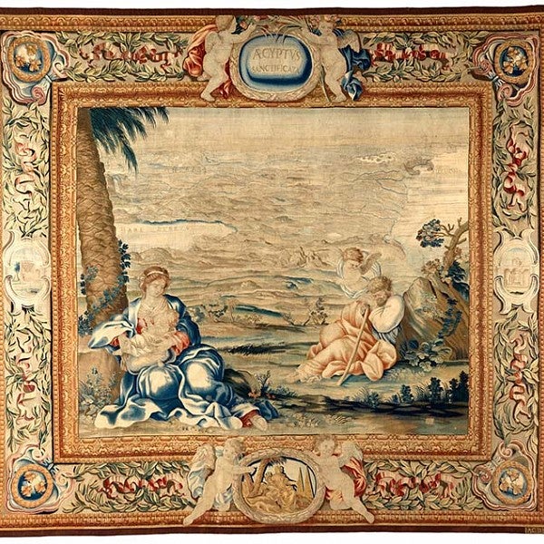 Flight Into Egypt tapestry