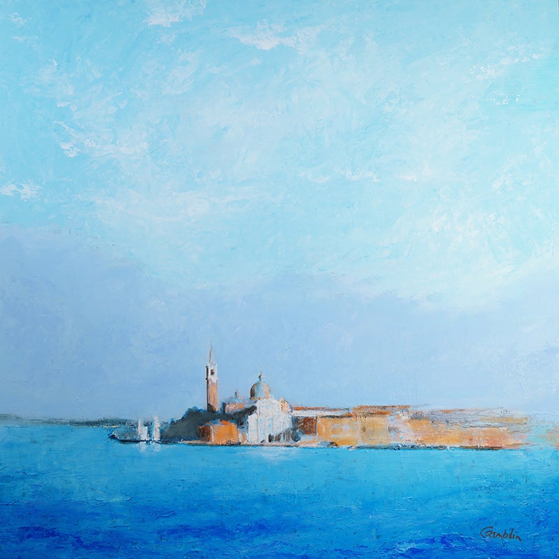 San Giorgio Floating in Blue