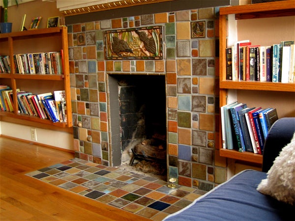 Stephani Stephenson 1989 College Of, Mexican Tile Fireplace Designs