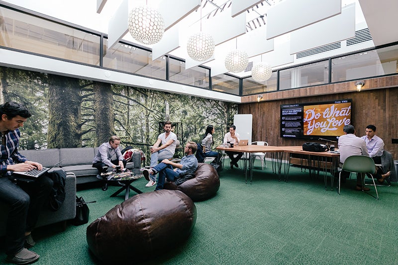 West Broadway WeWork space in New York
