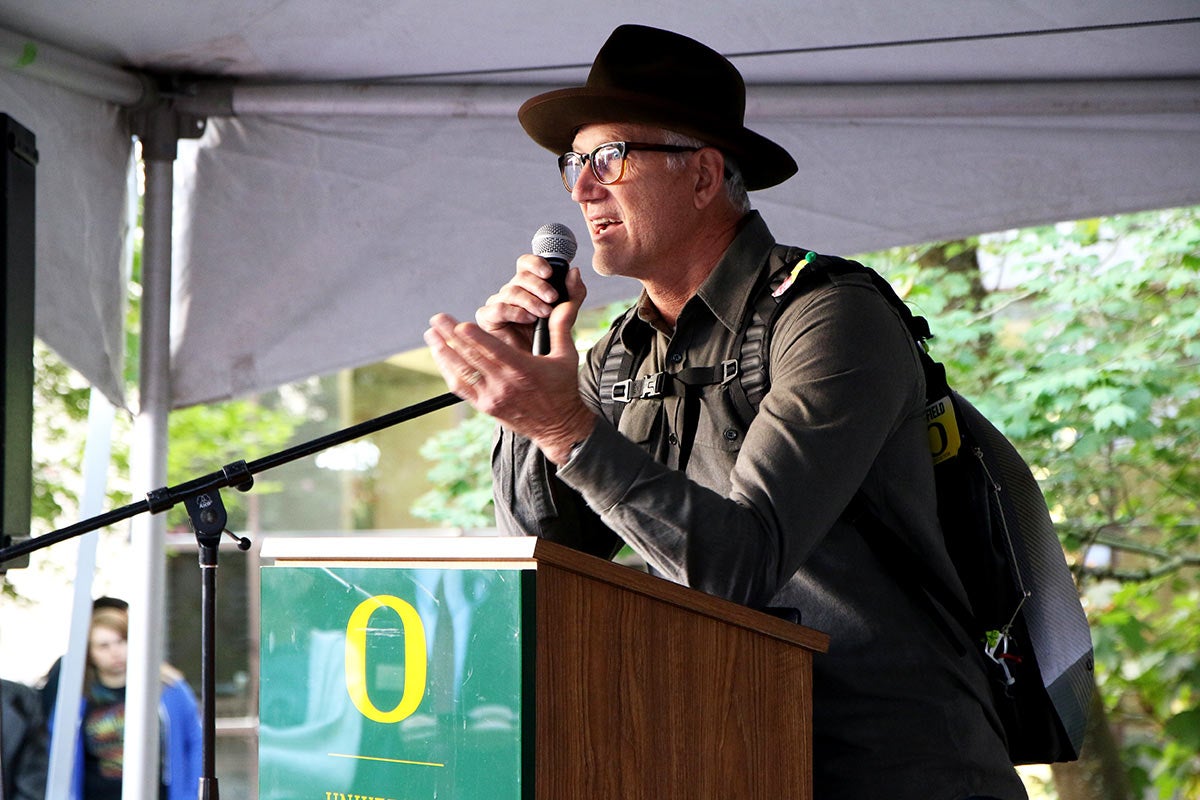 Tinker Hatfield at the College of Design