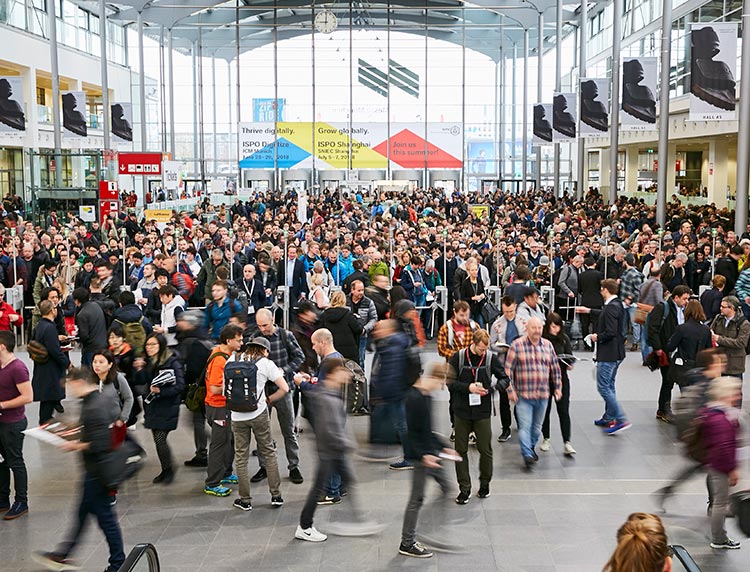 Crowd at ISPO Munich 2018