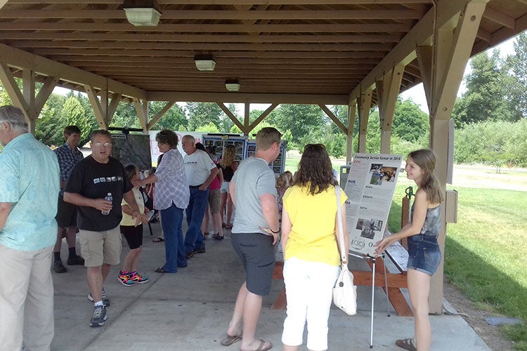 people look at displays