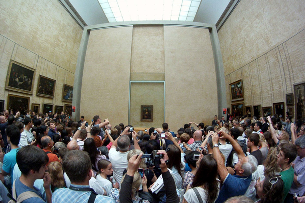 Mona Lisa at the Louvre