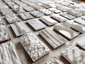 Photo of Topography exhibition
