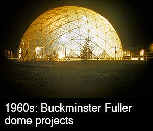 Buckminster Fuller dome projects