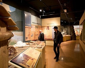Museum of Natural and Cultural History exhibit