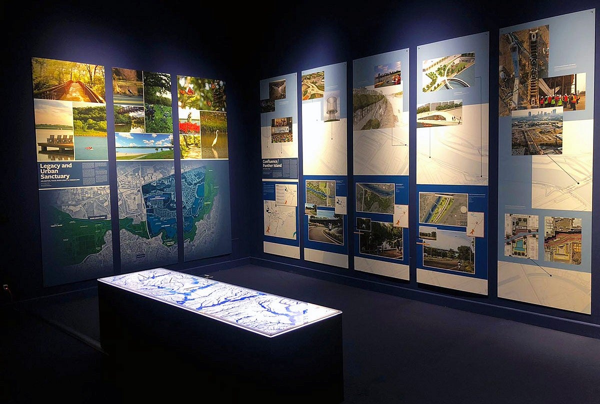 Photo of the Watershed Urbanism exhibition in Venice