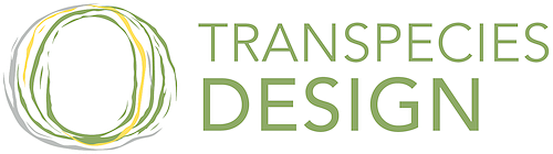 Transpecies Design Logo with White Stroke
