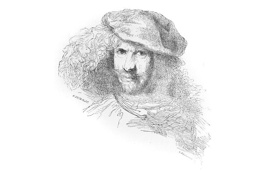 Giovanni Benedetto Castiglione's portrait from Adobe Stock. 