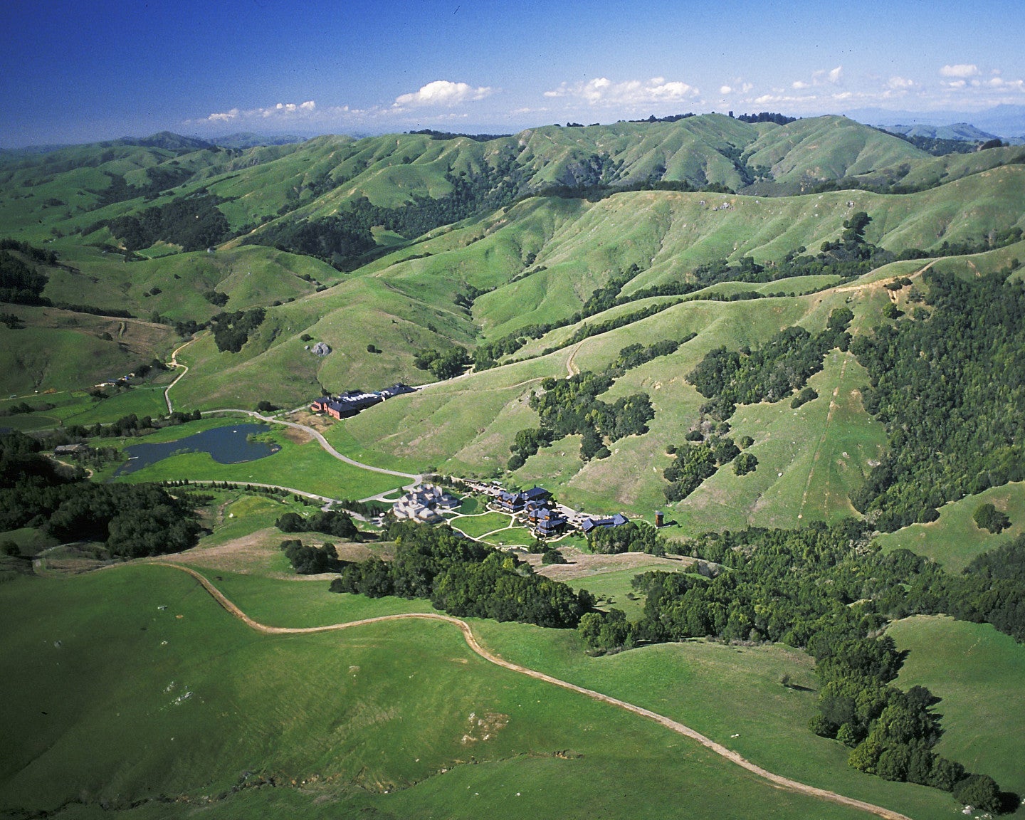 Skywalker Ranch, set in a 5,000 acres preserve in Marin County, California.