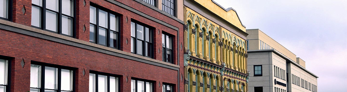 View of Portland buildings