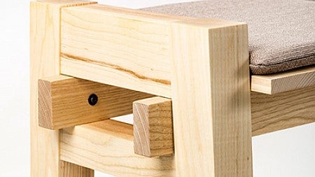 bench detail, by Harley Elliott
