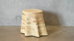 The Squall Stool from Cory Olsen and Linda Zimmer