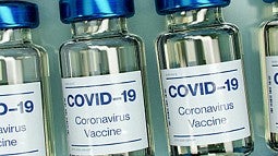 photo of vaccine vials