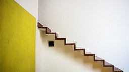 Photo of the staircase in Luis Barragan home