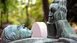 Photo of Pere Lachaise tombstone