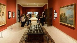 Joyce Cheng's class visits the Jordan Schnitzer Museum of Art