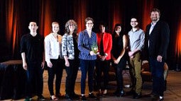Professor Muenchinger and her team won the 2018 Sustainable Practice Impact Award.