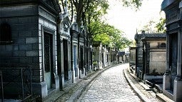 Photo of Pere Lachaise cemetery