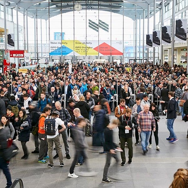 Crowd at ISPO Munich 2018